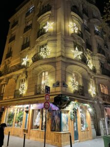 La boutique à Noël
