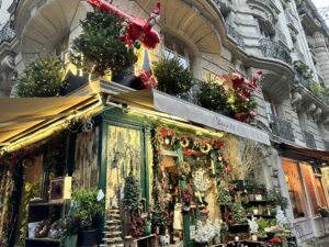 La boutique à Noël